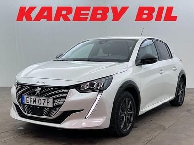 Begagnad Peugeot e-208 100 kW (136 HK) 2022 Vit Halvkombi