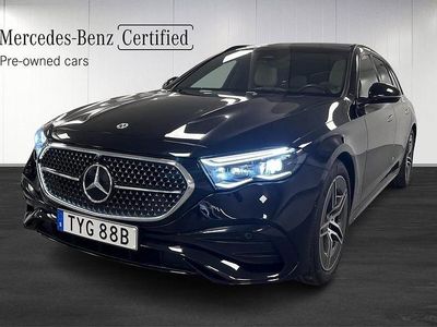 Svart Begagnad 2024 Mercedes E300 AMG Kombi | 559 000 kr