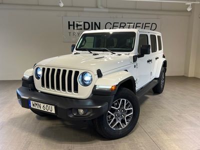 begagnad Jeep Wrangler phev 80th anv 2 0 4 dörrar my21 2021, SUV