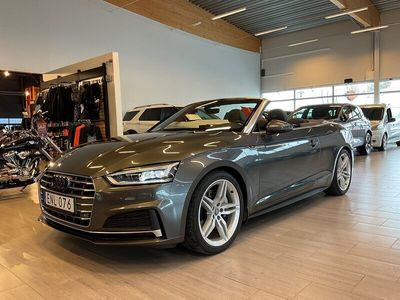 begagnad Audi A5 Cabriolet 2,0 TFSI Quattro S-Line Sv.såld 3200 mil!