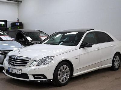 Begagnad Mercedes E220 Avantgarde 170 HK (125 kW) 2010 Vit Sedan