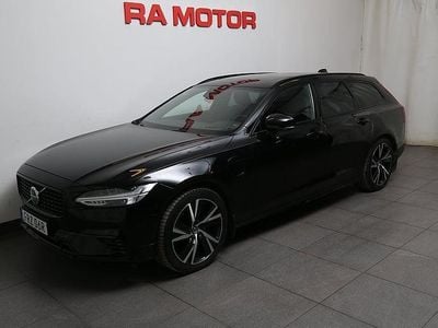 Begagnad Volvo V90 R-Design 310 HK (228 kW) 2022 Svart Kombi