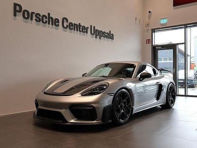 Ny Porsche 718 Cayman GT4 501 HK (368 kW) 2025 Silver Sportkupé