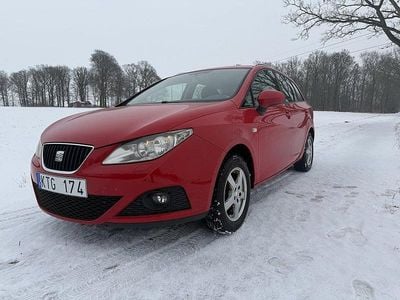 Begagnad Seat Ibiza ST Style 86 HK (63 kW) 2010 Röd Kombi