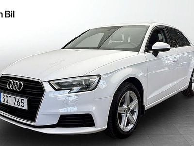 Begagnad Audi A3 Sportback Proline 150 HK (110 kW) 2018 Vit Halvkombi