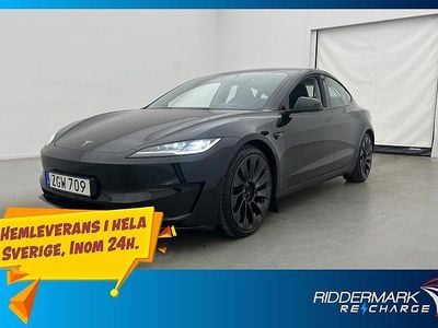 Svart Begagnad 2024 Tesla Model 3 Performance Sedan | 559 800 kr