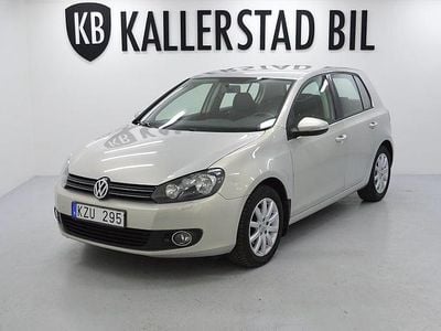 Begagnad VW Golf VI 102 HK (75 kW) 2010 Ljusbrun Halvkombi