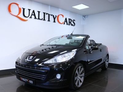 Begagnad Peugeot 207 CC S 120 HK (88 kW) 2012 Svart Cab