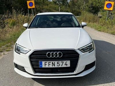 Begagnad Audi A3 150 HK (110 kW) 2018 Vit Sedan