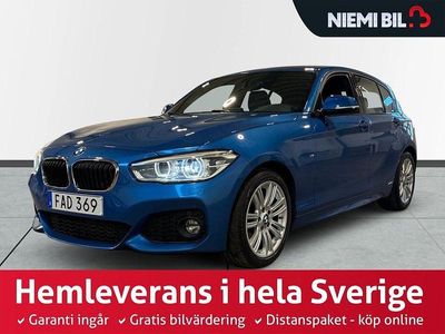 Blå Begagnad 2017 BMW 118 M Sport Halvkombi | 169 900 kr (Marknadspris)