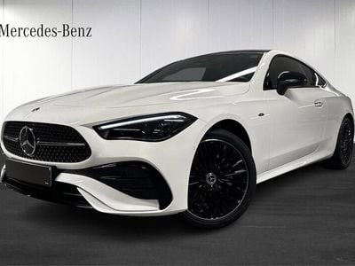 Svart Ny 2025 Mercedes CLE300 AMG line Sportkupé | 638 000 kr