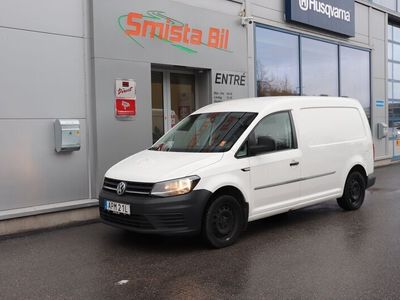 begagnad VW Caddy Maxi 2.0 TDI LÅNG L2 DRAG D-Värm MOMS 150hk