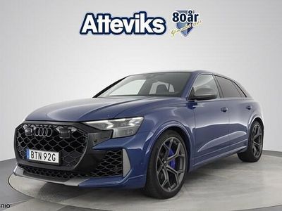 Begagnad Audi RS Q8 Performance 649 HK (477 kW) 2025 Ascariblå metallic SUV