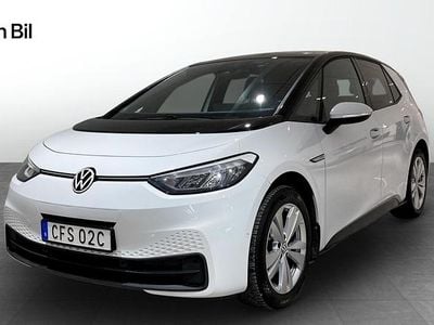 Begagnad VW ID.3 Pro Performance 150 kW (204 HK) 2023 Vit Halvkombi