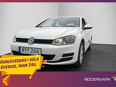 Vit Begagnad 2016 VW Golf VII | 139 900 kr (Lite dyr)