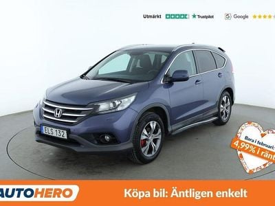 Begagnad Honda CR-V Lifestyle 121 HK (88 kW) 2014 Blå SUV
