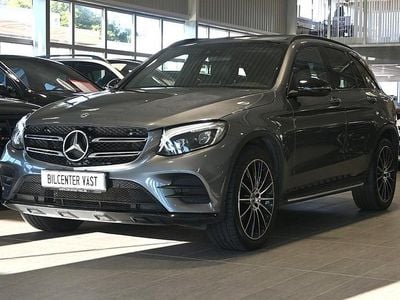 Grå (selenitgrå metallic) Begagnad 2018 Mercedes GLC250 AMG SUV | 309 000 kr (Marknadspris)