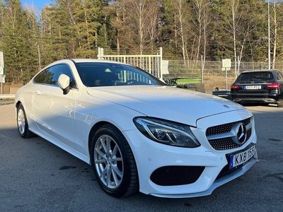 begagnad Mercedes C300 Coupé 245hk AUT AMG Burmeister Toppskick