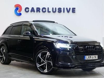 Svart Begagnad 2020 Audi Q7 S-Line SUV | 599 900 kr (Lite dyr)