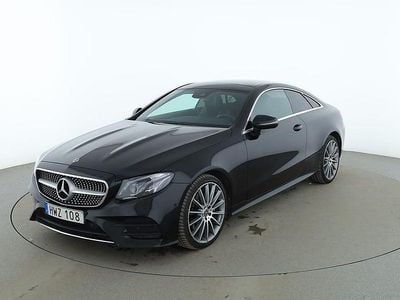 Svart Begagnad 2018 Mercedes E220 AMG line Sportkupé | 324 000 kr (Bra pris)