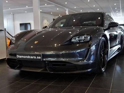 Mörkgrå (grå) Begagnad 2020 Porsche Taycan Turbo Chrono Sedan | 1 249 000 kr