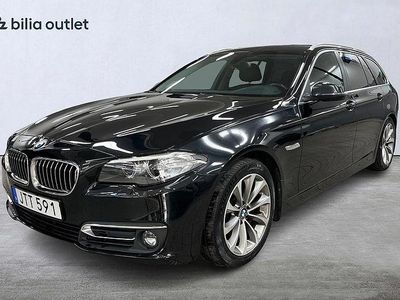 Svart Begagnad 2017 BMW 520 Kombi | 219 900 kr (Bra pris)