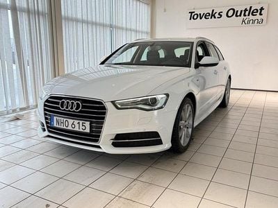 Begagnad Audi A6 S-Line 192 HK (141 kW) 2016 Vit Kombi