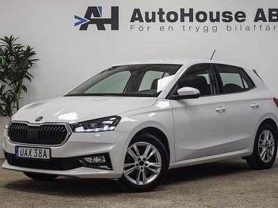Begagnad Skoda Fabia Style 110 HK (80 kW) 2022 Vit Halvkombi