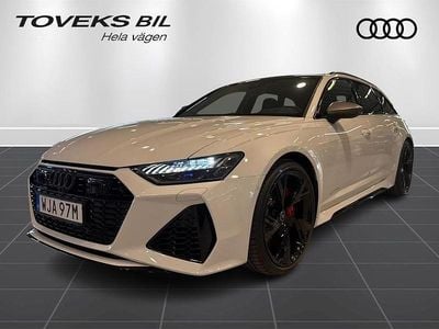 Vit Begagnad 2024 Audi RS6 Performance Kombi | 1 475 000 kr (Lite dyr)