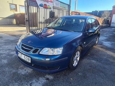 Begagnad Saab 9-3 Linear 150 HK (110 kW) 2007 Blå Kombi
