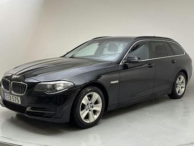Svart Begagnad 2014 BMW 520 Kombi | 99 000 kr (Bra pris)