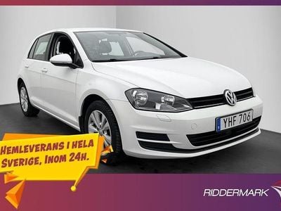 Vit Begagnad 2017 VW Golf VII Halvkombi | 129 700 kr (Marknadspris)