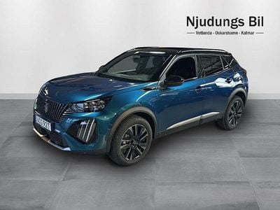 Blå Ny 2025 Peugeot 2008 GT SUV | 299 900 kr (Marknadspris)