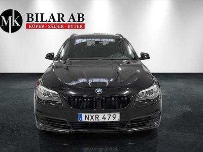 Svart Begagnad 2013 BMW 520 Kombi | 84 900 kr (Marknadspris)