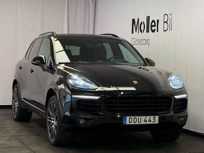 Begagnad Porsche Cayenne S E-Hybrid Platinum Edition 416 HK (305 kW) 2018 Svart SUV