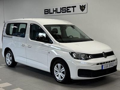 Vit Begagnad 2022 VW Caddy Life Minibuss | 319 900 kr (Lite dyr)