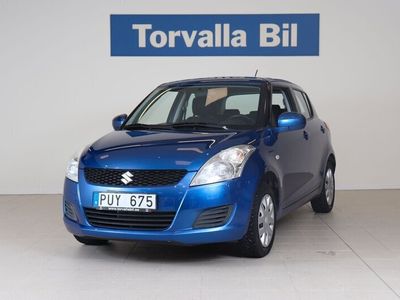 begagnad Suzuki Swift 5-dörrar 1.2 4WD Vinterhjul 2012, Halvkombi