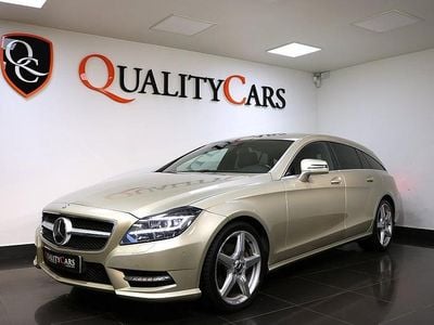 Ljusbrun Begagnad 2012 Mercedes CLS350 Shooting Brake AMG Kombi | 179 000 kr