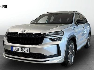 Brilliant silver metallic Begagnad 2024 Skoda Kodiaq SportLine SUV | 509 900 kr