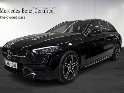 Begagnad Mercedes C300 AMG 313 HK (230 kW) 2023 Svart Kombi