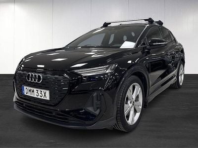 Begagnad Audi Q4 e-tron S-Line 219 kW (299 HK) 2021 Svart SUV