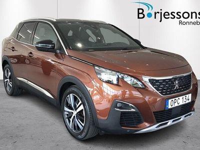 begagnad Peugeot 3008 1,6 THP EAT, aut, drag 2017, SUV