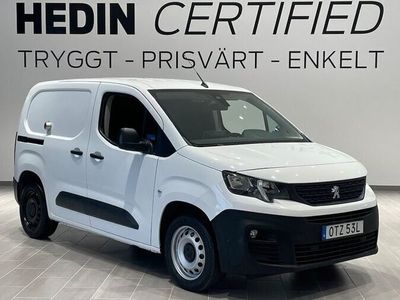 begagnad Peugeot Partner BoxlineUtökad Last 1.5 BlueHDi EAT Euro 6 2020, Transportbil