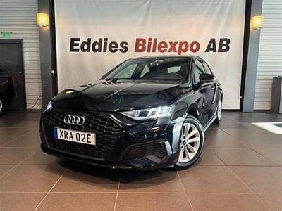 Begagnad Audi A3 Sportback Comfort 150 HK (110 kW) 2022 Svart Halvkombi