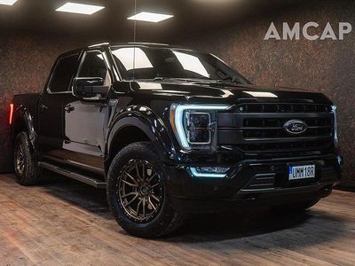 Svart Begagnad 2021 Ford F-150 Lariat Pickup | 699 500 kr