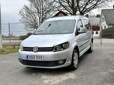 begagnad VW Caddy Maxi Life 1.6 TDI, 7-sits, D-krok, 1 Ägare