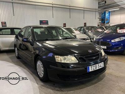 Begagnad Saab 9-3 Linear 176 HK (129 kW) 2003 Svart Sedan