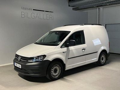 Vit Begagnad 2017 VW Caddy Minibuss | 129 900 kr (Marknadspris)