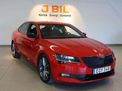 Röd Begagnad 2018 Skoda Superb Business Line Sedan | 199 900 kr (Marknadspris)