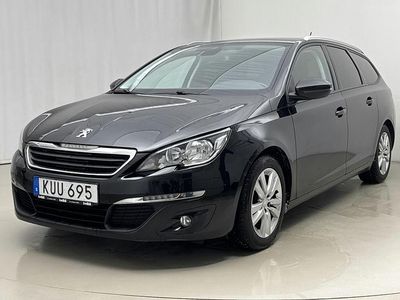 Svart Begagnad 2015 Peugeot 308 SW Kombi | 79 000 kr (Marknadspris)
